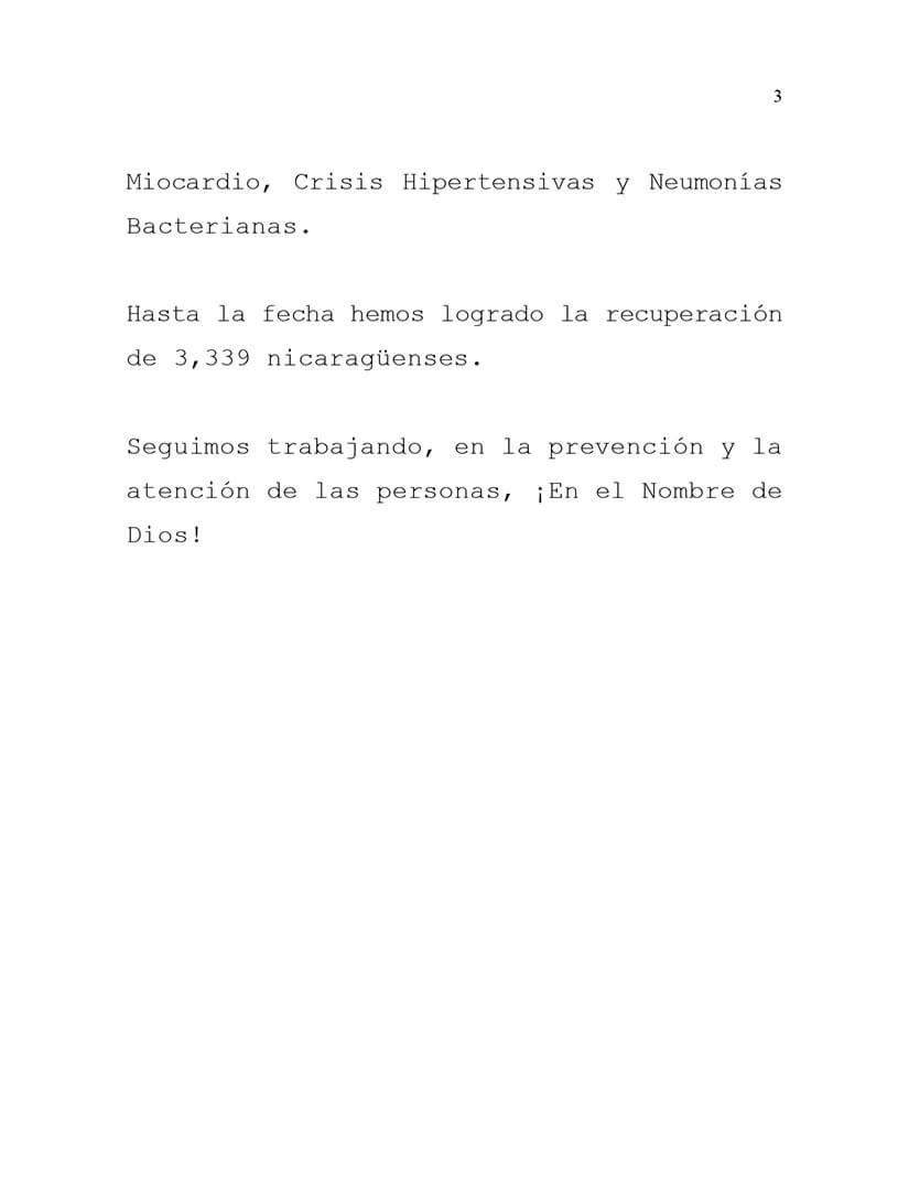 MINSA-CORONAVIRUS-NICARAGUA